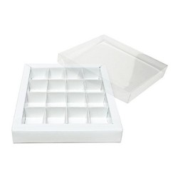 Boites trottoirs avec couvercle transparent