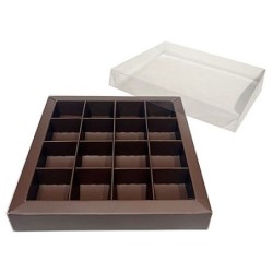 Boites trottoirs avec couvercle transparent