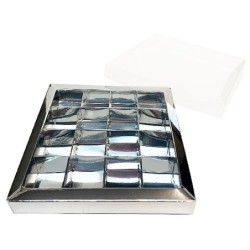 Boites trottoirs avec couvercle transparent