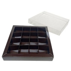 Boites trottoirs avec couvercle transparent