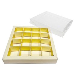 Boites trottoirs avec couvercle transparent