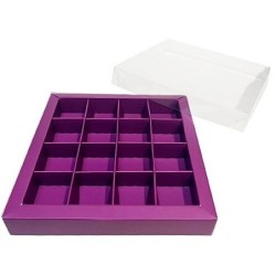 Boites trottoirs avec couvercle transparent