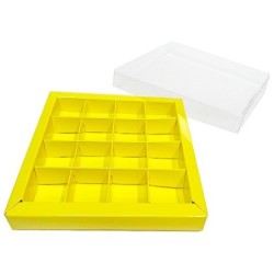 Boites trottoirs avec couvercle transparent