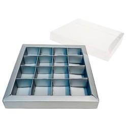 Boites trottoirs avec couvercle transparent