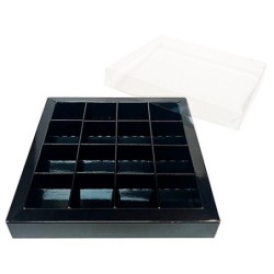 Boites trottoirs avec couvercle transparent