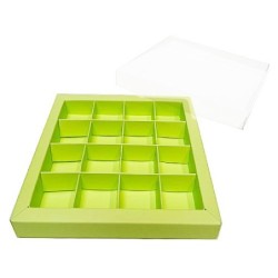 Boites trottoirs avec couvercle transparent