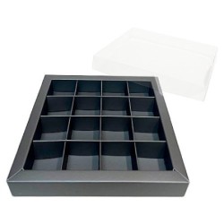 Boites trottoirs avec couvercle transparent