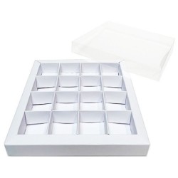 Boites trottoirs avec couvercle transparent