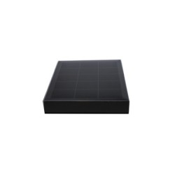 Boites trottoirs avec couvercle transparent