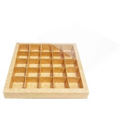 Boites trottoirs avec couvercle transparent