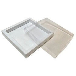 Boites trottoirs avec couvercle transparent