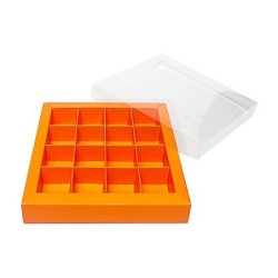 Boites trottoirs avec couvercle transparent