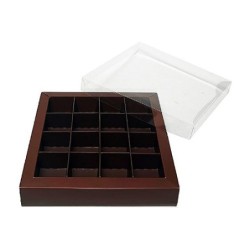 Boites trottoirs avec couvercle transparent