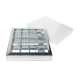 Boites trottoirs avec couvercle transparent