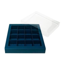 Boites trottoirs avec couvercle transparent