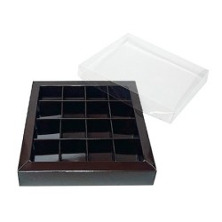 Boites trottoirs avec couvercle transparent