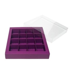 Boites trottoirs avec couvercle transparent