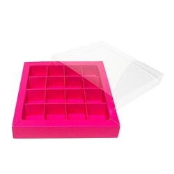 Boites trottoirs avec couvercle transparent