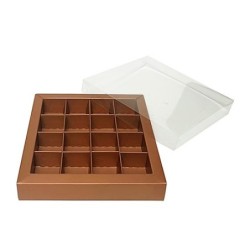 Boites trottoirs avec couvercle transparent