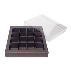 Boites trottoirs avec couvercle transparent