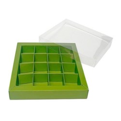 Boites trottoirs avec couvercle transparent