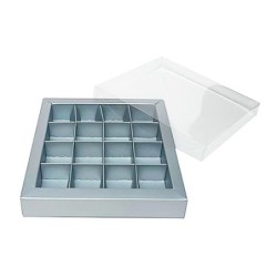 Boites trottoirs avec couvercle transparent