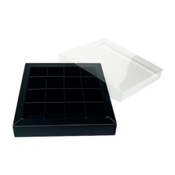 Boites trottoirs avec couvercle transparent