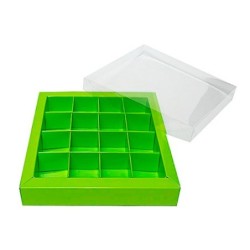 Boites trottoirs avec couvercle transparent