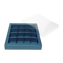 Boites trottoirs avec couvercle transparent