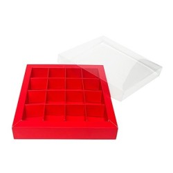 Boites trottoirs avec couvercle transparent