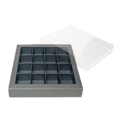 Boites trottoirs avec couvercle transparent