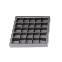 Boites trottoirs avec couvercle transparent