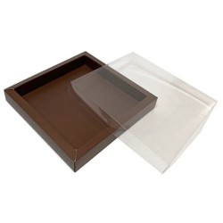 Boites trottoirs avec couvercle transparent