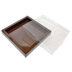 Boites trottoirs avec couvercle transparent