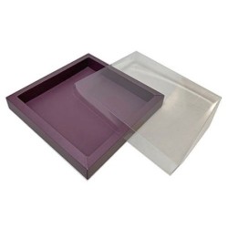 Boites trottoirs avec couvercle transparent