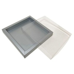 Boites trottoirs avec couvercle transparent