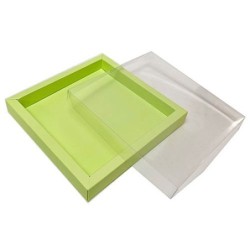 Boites trottoirs avec couvercle transparent