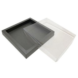 Boites trottoirs avec couvercle transparent