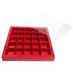 Boites trottoirs avec couvercle transparent