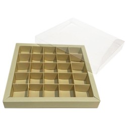 Boites trottoirs avec couvercle transparent