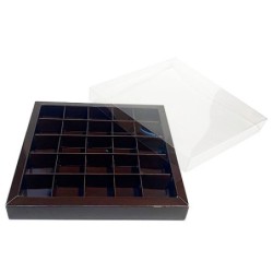 Boites trottoirs avec couvercle transparent