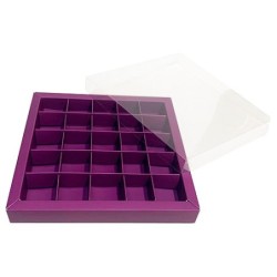 Boites trottoirs avec couvercle transparent