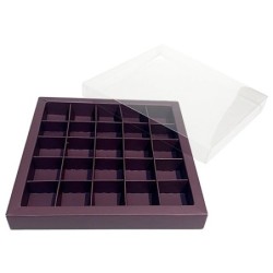 Boites trottoirs avec couvercle transparent