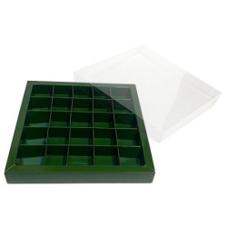 Boites trottoirs avec couvercle transparent