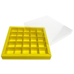 Boites trottoirs avec couvercle transparent