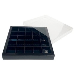 Boites trottoirs avec couvercle transparent