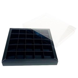 Boites trottoirs avec couvercle transparent