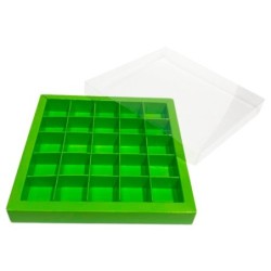 Boites trottoirs avec couvercle transparent