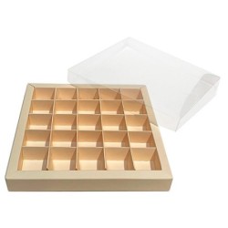 Boites trottoirs avec couvercle transparent