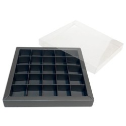 Boites trottoirs avec couvercle transparent